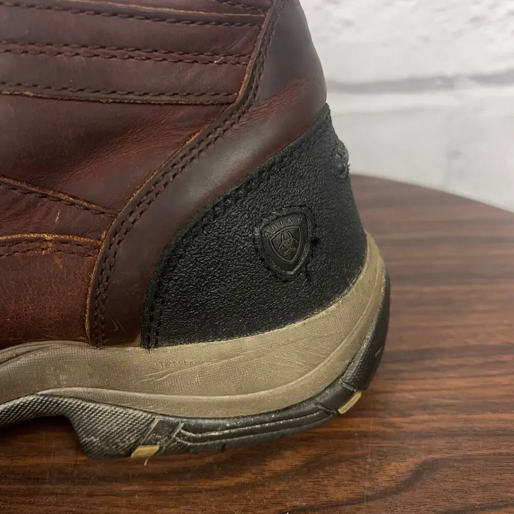 Ariat Mens 10.5 Western Outdoors Gorpcore Terrain Endurance Leather Hiking Boots